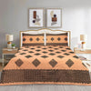 Golden Hour Cotton Embroidery Bedsheet Set - Khan Tex