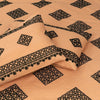 Golden Hour Cotton Embroidery Bedsheet Set - Khan Tex