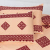 Pastel Cotton Embroidery Bedsheet Set - Khan Tex