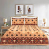 Sunlit Cotton Embroidery Bedsheet Set - Khan Tex