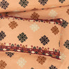 Sunlit Cotton Embroidery Bedsheet Set - Khan Tex